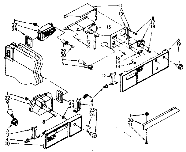 Air flow and control parts