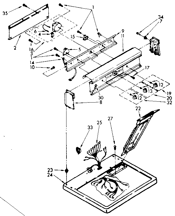 TOP AND CONSOLE PARTS