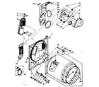 Kenmore 11086471110 bulkhead parts diagram