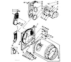 Kenmore 11086581110 bulkhead parts diagram