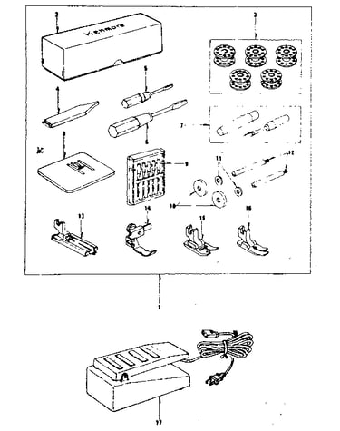Attachment parts
