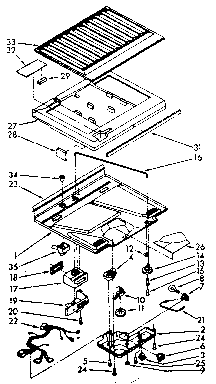 COMPARTMENT SEPARATOR PARTS