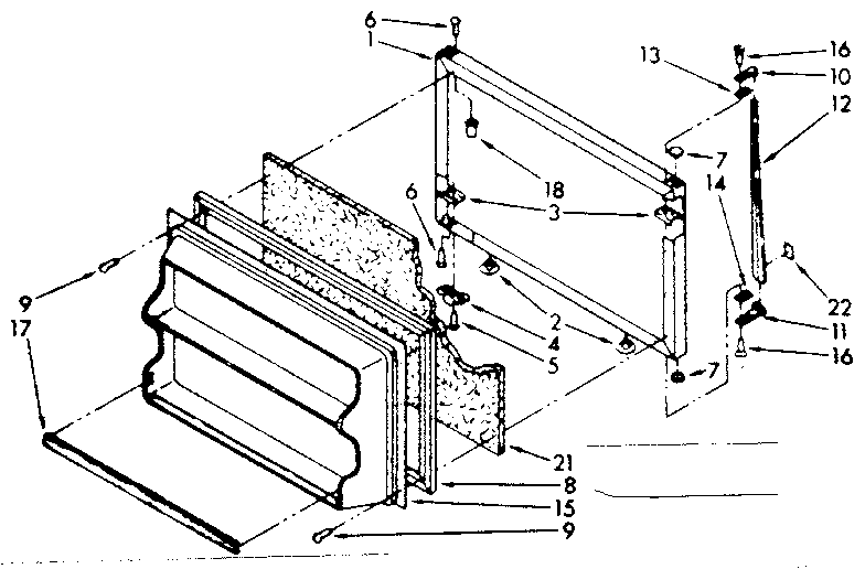 FREEZER DOOR PARTS