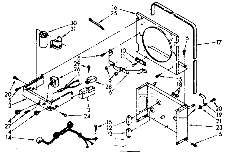 FRAME AND CONTROL PARTS