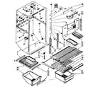 Kenmore 1068630565 liner parts diagram