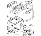 Kenmore 1068630575 breaker and partition parts diagram