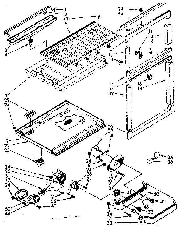Breaker and partition parts