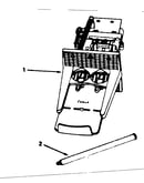 Stack coin chute