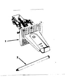 Blank coin chute