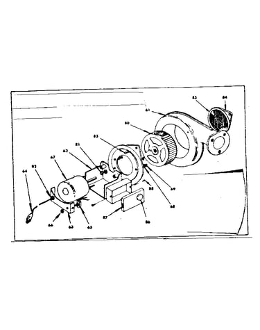 Optional forced air blower no. 2091-3