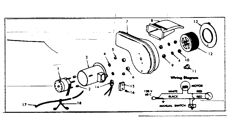 Optional forced air blower