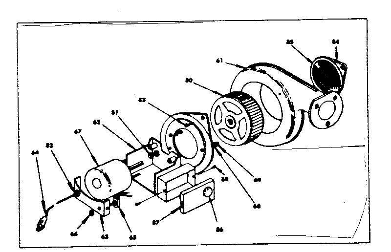 Optional blower stock no. 2091-3