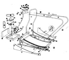 Walton 699SR-MOTORIZED TREADMILL motorized treadmill diagram
