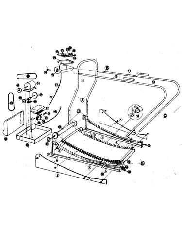 Motorized treadmill