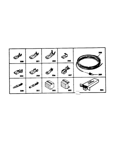 Wiring and wiring terminals