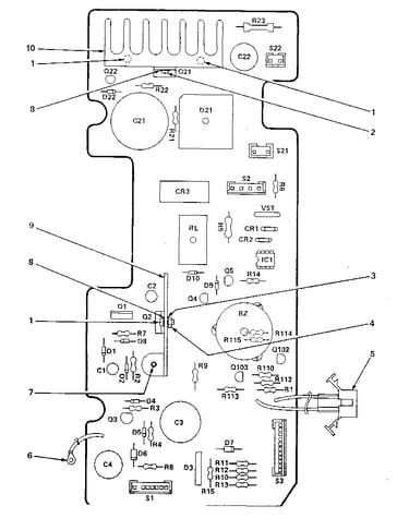 Power control circuit board
