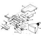 Kenmore 5648998310 color television mechanical parts diagram