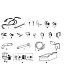 Ice maker installation parts kit