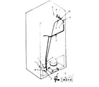 Kenmore 2538351722 ice maker installation parts diagram
