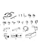 Ice maker installation parts