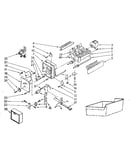 Ice maker installation parts