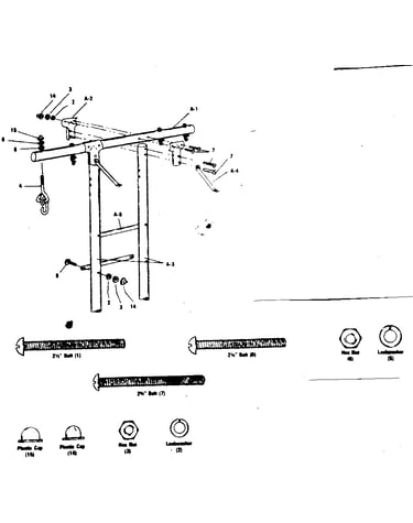 Swing support assembly