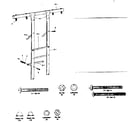 Sears 512725560 climber leg assembly diagram