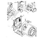 Kenmore 11087471610 bulkhead parts diagram