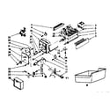 Kenmore 2538359782 ice maker parts diagram