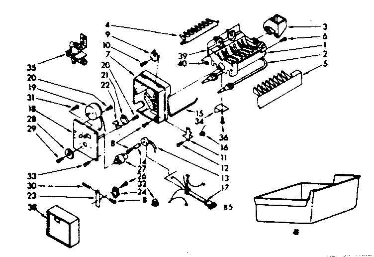 Ice maker parts