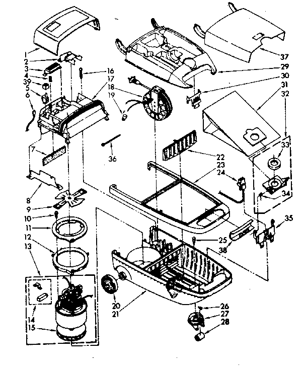 VACUUM CLEANER PARTS