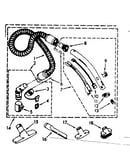 Hose and attachment parts