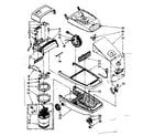 Kenmore 1162497181 vacuum cleaner parts diagram