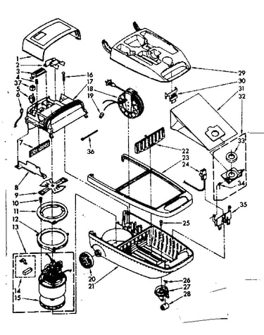 Vacuum cleaner parts