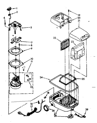 Vacuum cleaner parts