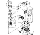 Kenmore 1162532081 vacuum cleaner parts diagram