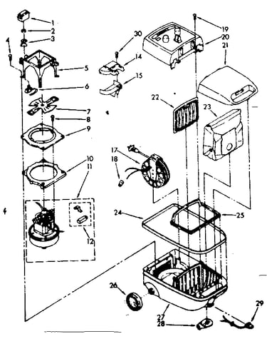 Vacuum cleaner parts