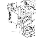 Kenmore 11086570320 cabinet parts diagram
