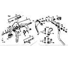 Sears 502471850 center pull caliper brake diagram
