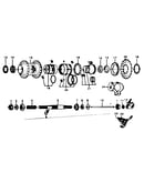 Shimano three speed hub