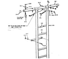 Sears 70172547-1 t. frame assembly diagram