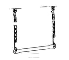 Sears 70172547-1 trapeze bar assembly diagram