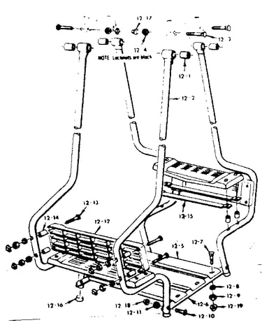 Lawnswing assembly
