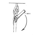 Sears 70172017-84 trapeze bar installation no. 9 diagram