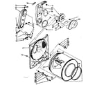 Kenmore 11087470100 bulkhead parts diagram