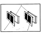 Kenmore 867758110 accessory rear wall register package stock no. 64-78211 diagram
