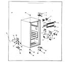 Kenmore 5648651180 cabinet parts diagram