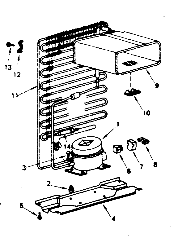 COOLING UNIT PARTS