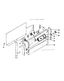 Backguard section