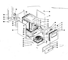 Kenmore 1199067510 body section diagram